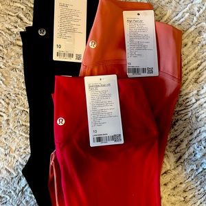 60.00 each!!! Black, soft, burnt, orange, and red. All brand new all size 10.